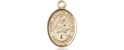 [9279GF] 14kt Gold Filled Saint Gabriel Possenti Medal