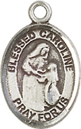 [9281SS] Sterling Silver Blessed Caroline Gerhardinger Medal