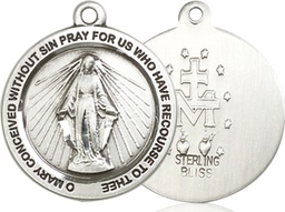 [4056SS] Sterling Silver Miraculous Medal
