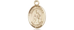 [9284GF] 14kt Gold Filled Saint Angela Merici Medal