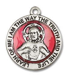 [4058ESS] Sterling Silver Scapular Medal