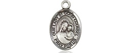 [9287SS] Sterling Silver Our Lady of Good Counsel Medal