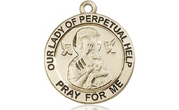 [4062GF] 14kt Gold Filled Our Lady of Perpetual Help Medal