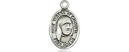 [9295SS] Sterling Silver Saint Teresa of Calcutta Medal