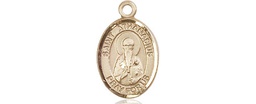 [9296GF] 14kt Gold Filled Saint Athanasius Medal