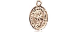 [9300GF] 14kt Gold Filled Saint Joseph of Arimathea Medal