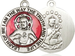 [4083ESS] Sterling Silver Scapular Medal