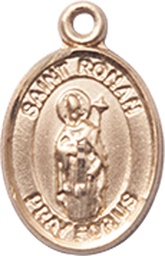 [9315GF] 14kt Gold Filled Saint Ronan Medal