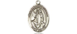 [9317SS] Sterling Silver Saint Anthony of Egypt Medal