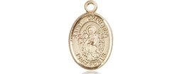 [9320GF] 14kt Gold Filled Saint Christina the Astonishing Medal