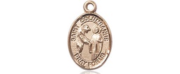 [9321GF] 14kt Gold Filled Saint Columbanus Medal