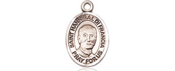 [9327SS] Sterling Silver Saint Hannibal Medal