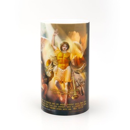 [C-4703] LED Candle 4x7 3 Archangels