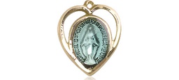 [4125EGF] 14kt Gold Filled Miraculous Medal