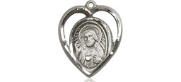 [4126SS] Sterling Silver Scapular Medal