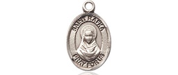 [9338SS] Sterling Silver Saint Rafka Medal