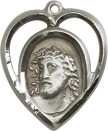 [4131SS] Sterling Silver Ecce Homo Medal