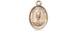 [9342GF] 14kt Gold Filled Saint Anselm of Canterbury Medal