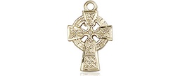 [4133GF] 14kt Gold Filled Celtic Cross Medal