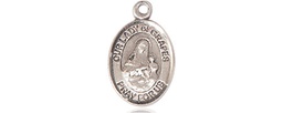 [9347SS] Sterling Silver Our Lady of Grapes Medal