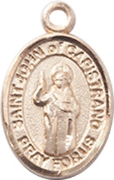 [9350GF] 14kt Gold Filled Saint John of Capistrano Medal