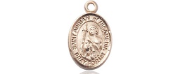 [9353GF] 14kt Gold Filled Saint Adrian of Nicomedia Medal