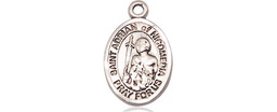 [9353SS] Sterling Silver Saint Adrian of Nicomedia Medal