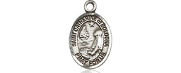 [9354SS] Sterling Silver Saint Catherine of Bologna Medal