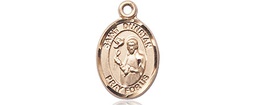[9355GF] 14kt Gold Filled Saint Dunstan Medal
