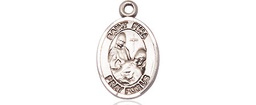 [9364SS] Sterling Silver Saint Fina Medal
