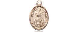 [9373GF] 14kt Gold Filled Saint Andrew Kim Taegon Medal