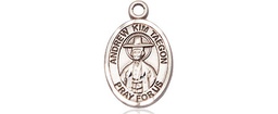 [9373SS] Sterling Silver Saint Andrew Kim Taegon Medal