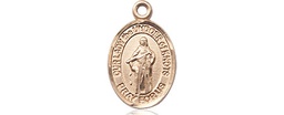 [9383GF] 14kt Gold Filled Our Lady of Knots Medal