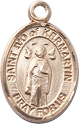 [9384GF] 14kt Gold Filled Saint Ivo Medal