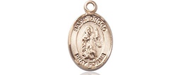 [9386GF] 14kt Gold Filled Saint Drogo Medal