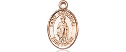 [9398GF] 14kt Gold Filled Saint Nathanael Medal