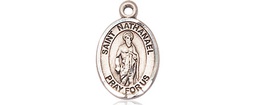 [9398SS] Sterling Silver Saint Nathanael Medal