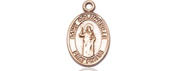 [9399KT] 14kt Gold Saint Columbkille Medal