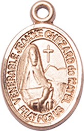 [9401KT] 14kt Gold Jeanne Chezard de Matel Medal