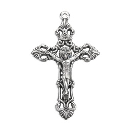 [HI-2044] 2&quot; Oxidized Crucifix