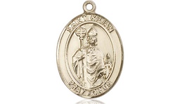[8067KT] 14kt Gold Saint Kilian Medal