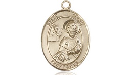 [8070KT] 14kt Gold Saint Mark the Evangelist Medal