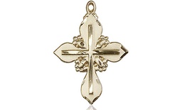 [6061KT] 14kt Gold Cross Medal