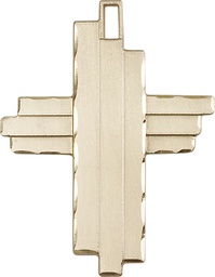 [6064KT] 14kt Gold Cross Medal