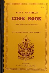 [CON-SMCB] St. Martha Cookbook Retail $6.00