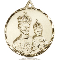 [0201KKT] 14kt Gold Saint Joseph Medal