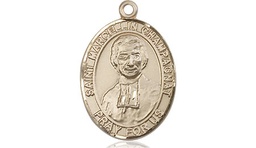 [8131KT] 14kt Gold Saint Marcellin Champagnat Medal