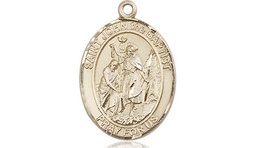 [8054GF] 14kt Gold Filled Saint John the Baptist Medal