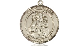 [8058RDGF] 14kt Gold Filled Saint Joseph Medal