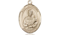 [8063GF] 14kt Gold Filled Saint Lawrence Medal